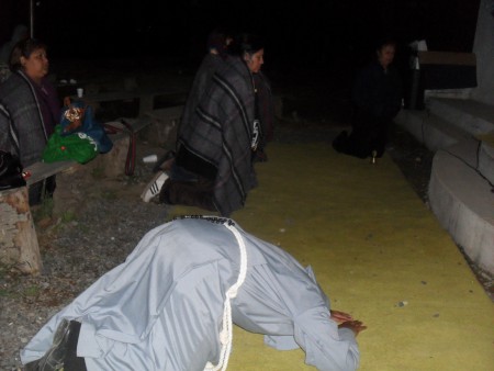 EN LA ORACION EN RIO FRIO